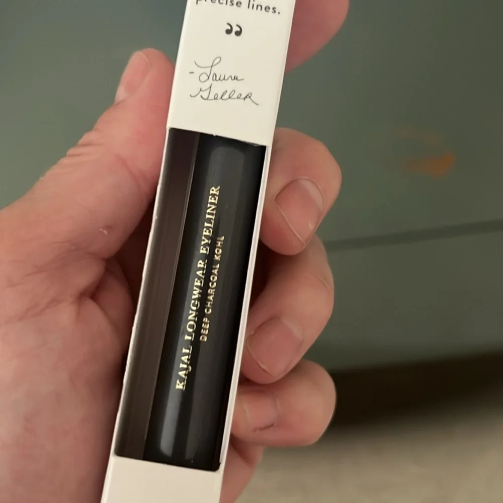 Laura Geller Kajal Longwear Eyeliner in deep charcoal kohl